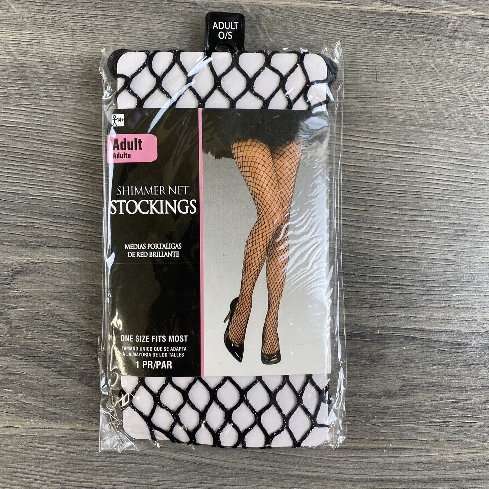 Shimmer Net Stockings Adult OS Costume Accessory Halloween Dress Up