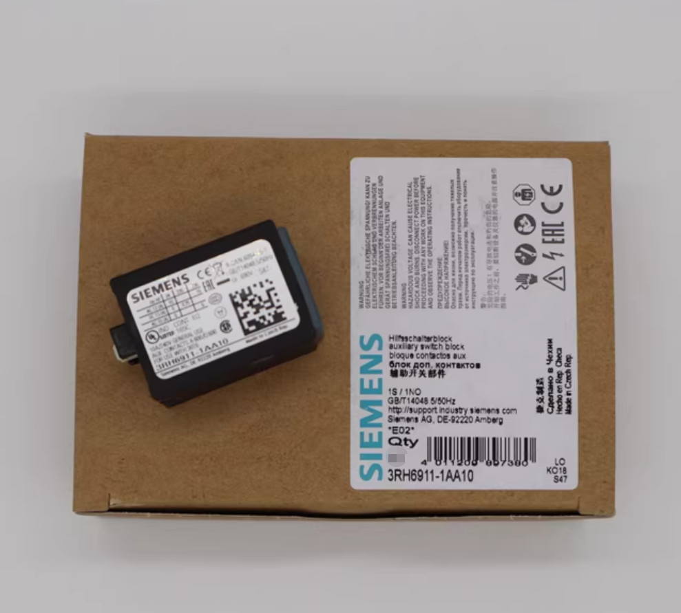 1PC NEW SIEMENS Contactor auxiliary contact 3RH6911-1AA10 1NO #LL