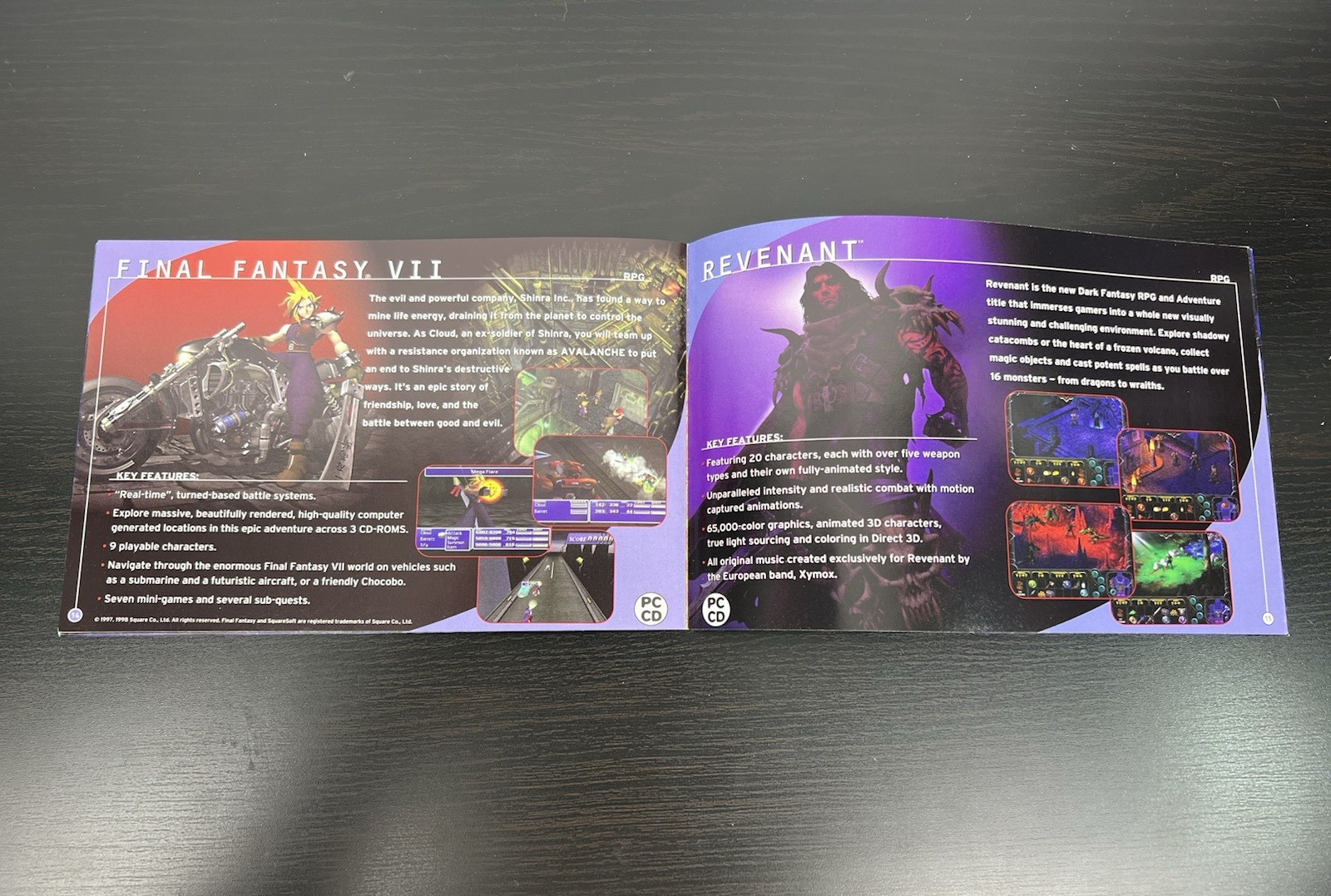 Vtg Original 1998 EIDOS Interactive Video PC Game Software & Merchandise Catalog