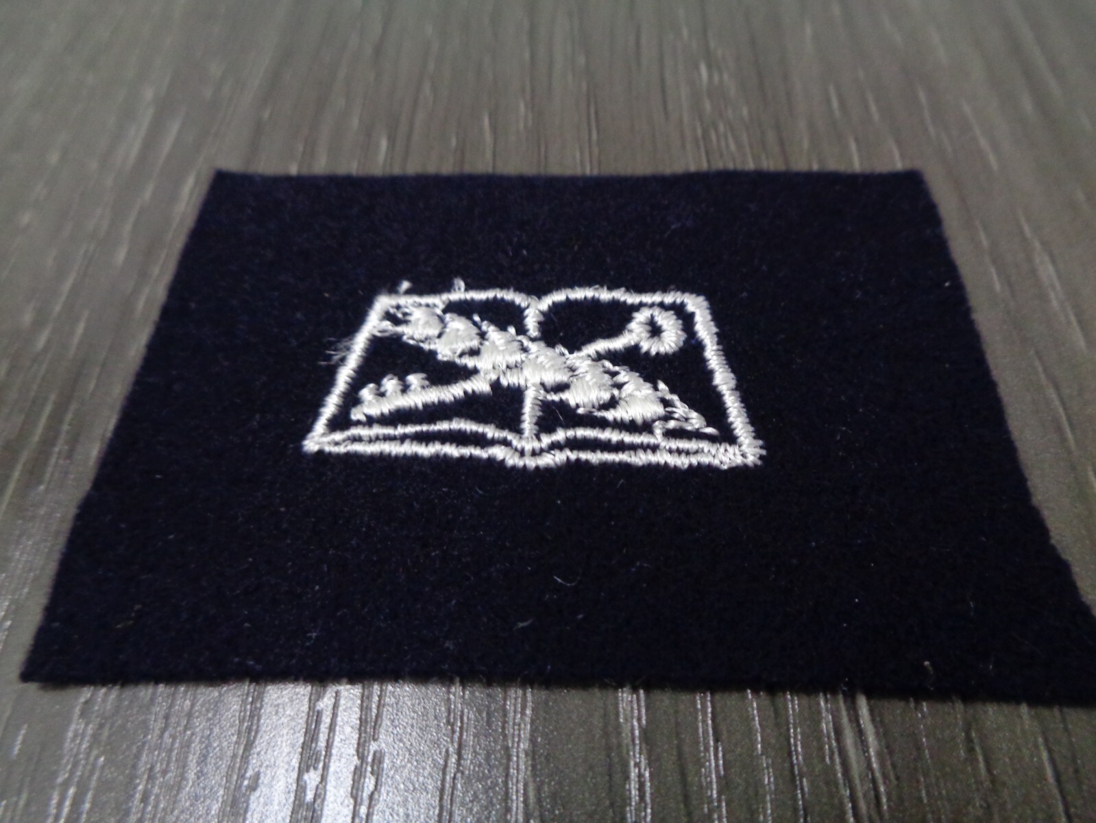 Military US NAVY STEWARD STRIKER RATING INSIGNIA Patch  VIETNAM ISSUE