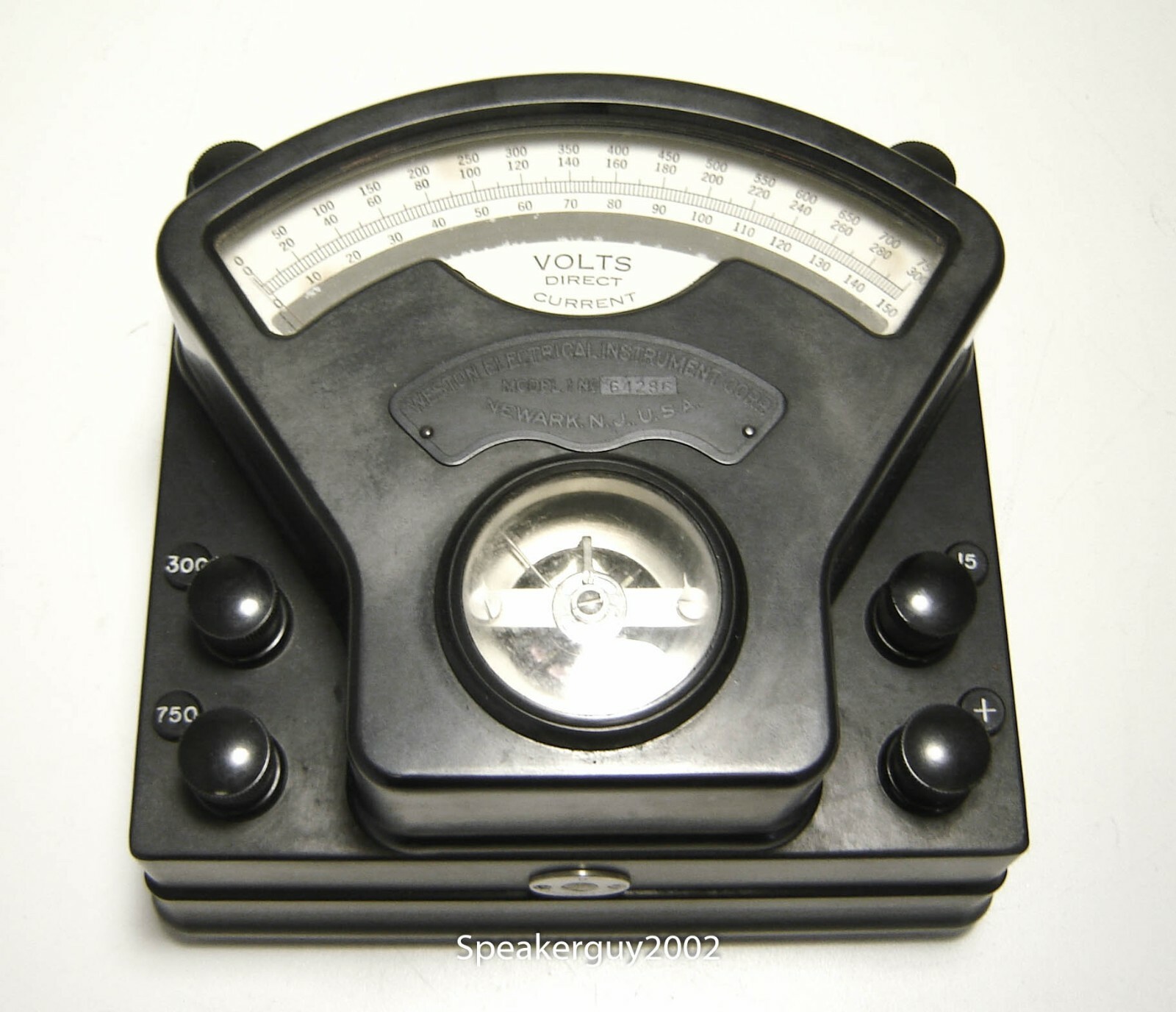 Weston Model 1 DC- Direct Current Milliammeter  / 64286 -- KT