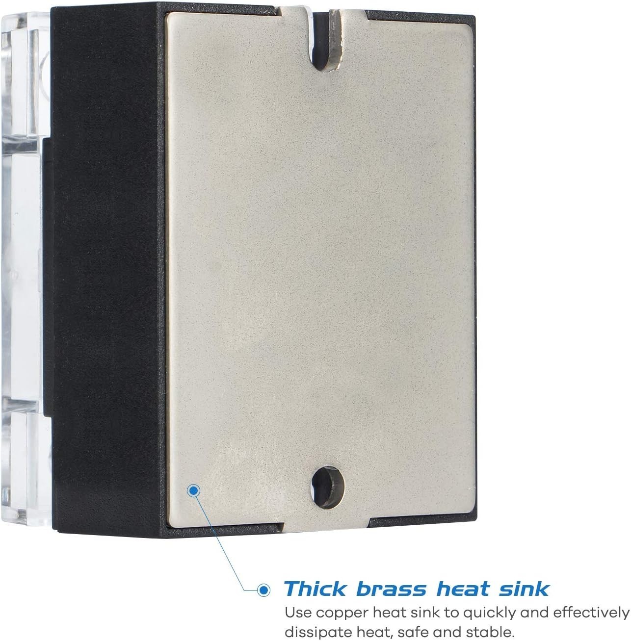 High Performance Solid State Relay SSR-80DD: DC Input 3-32VDC to Output 5-240VDC