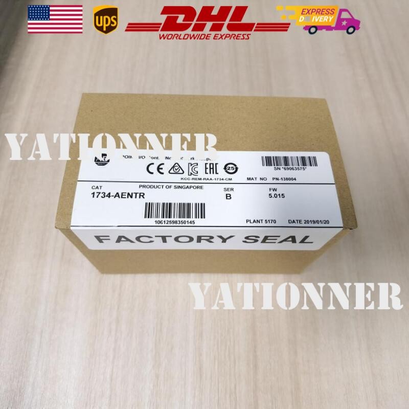 New AB 1734-AENTR  Point I/O Dual Port Adaptor Module 1734AENTR US Free Tax