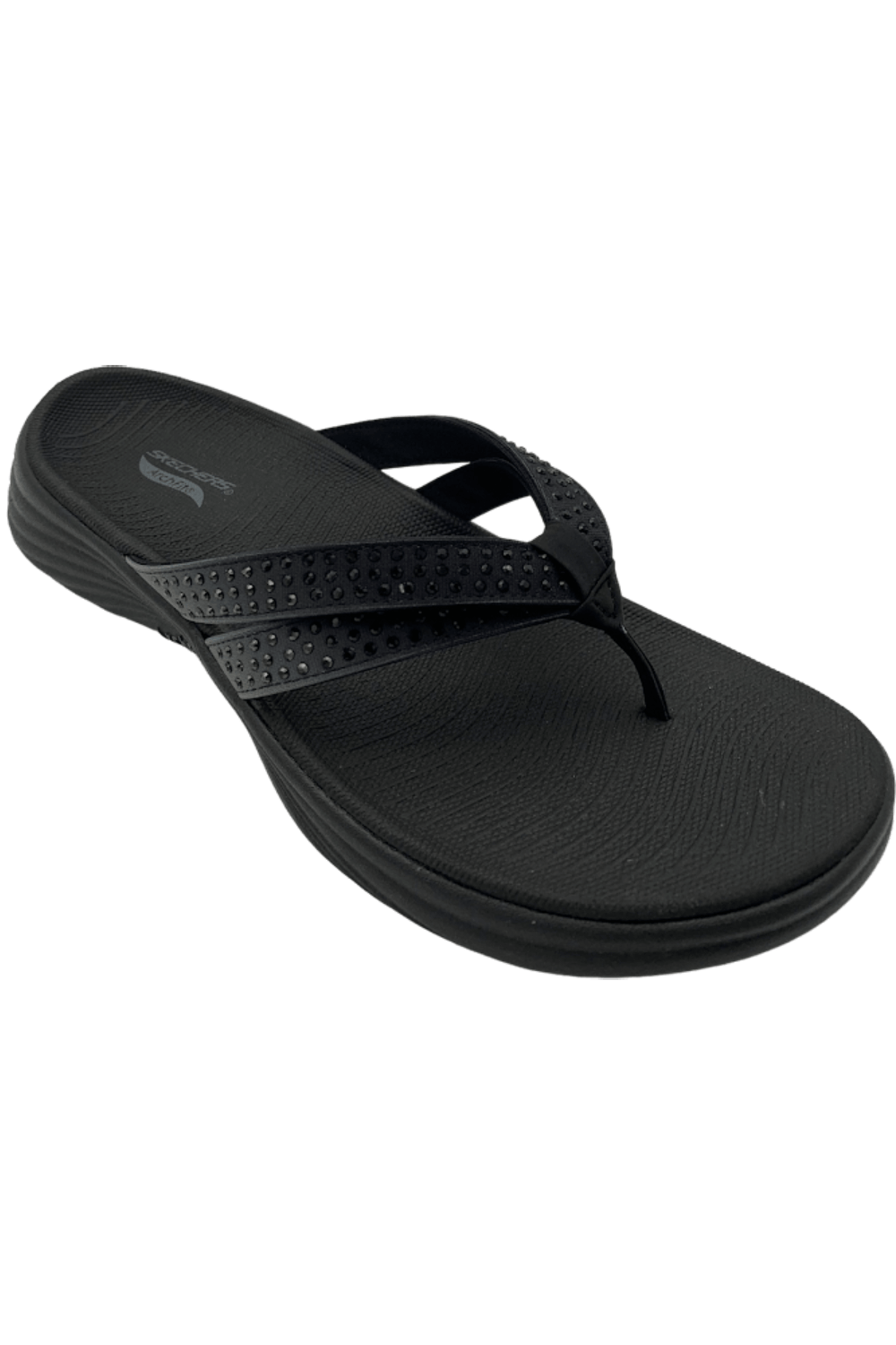 Skechers Arch Fit Radiance Sandals Mesmerize Black