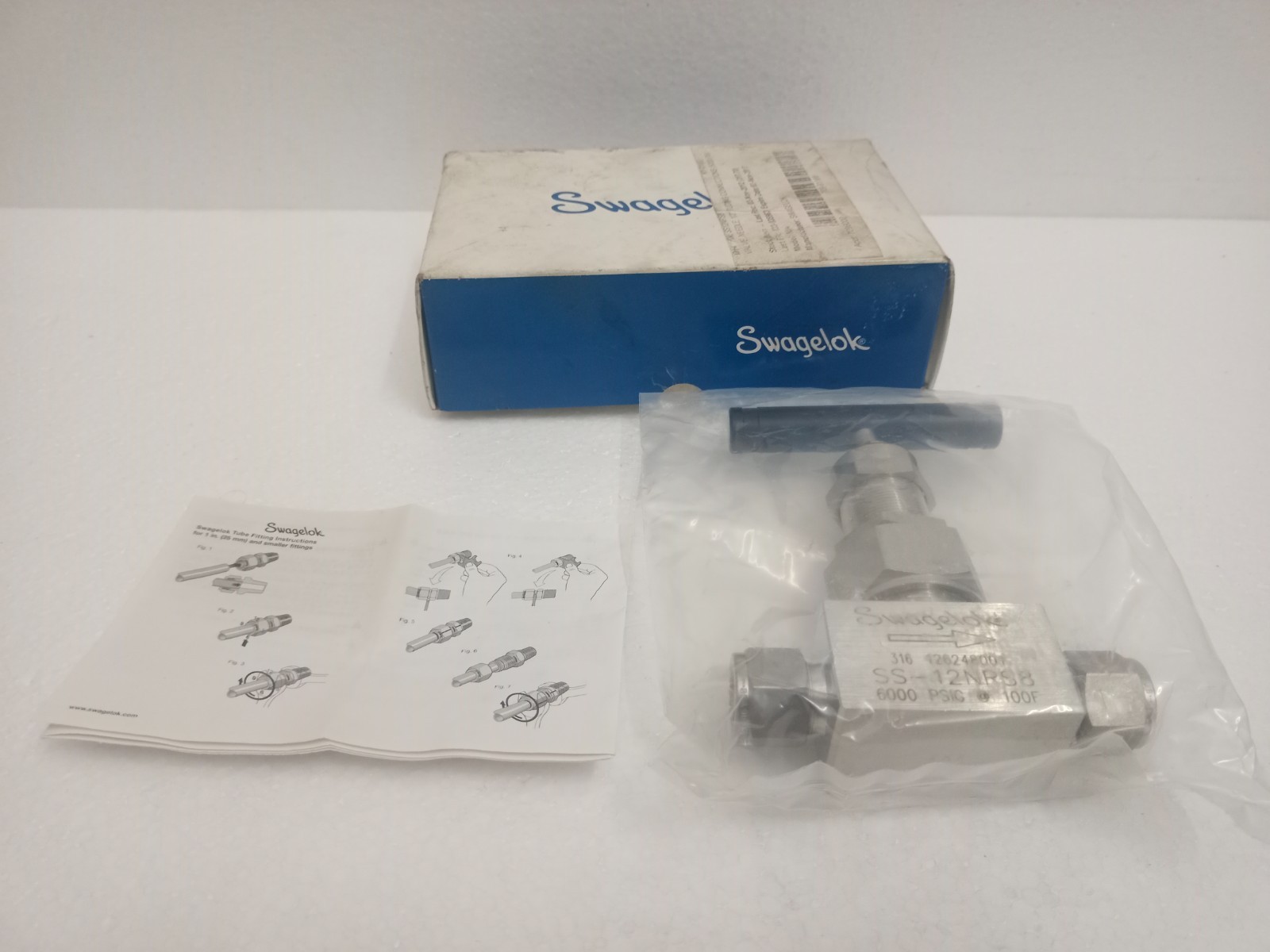SWAGELOK SS12NRS8 Union Bonnet Needle Valve USA