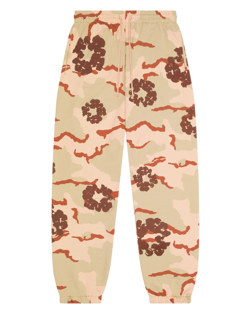 Denim Tears Tan Camo Cotton Wreath Sweatpants