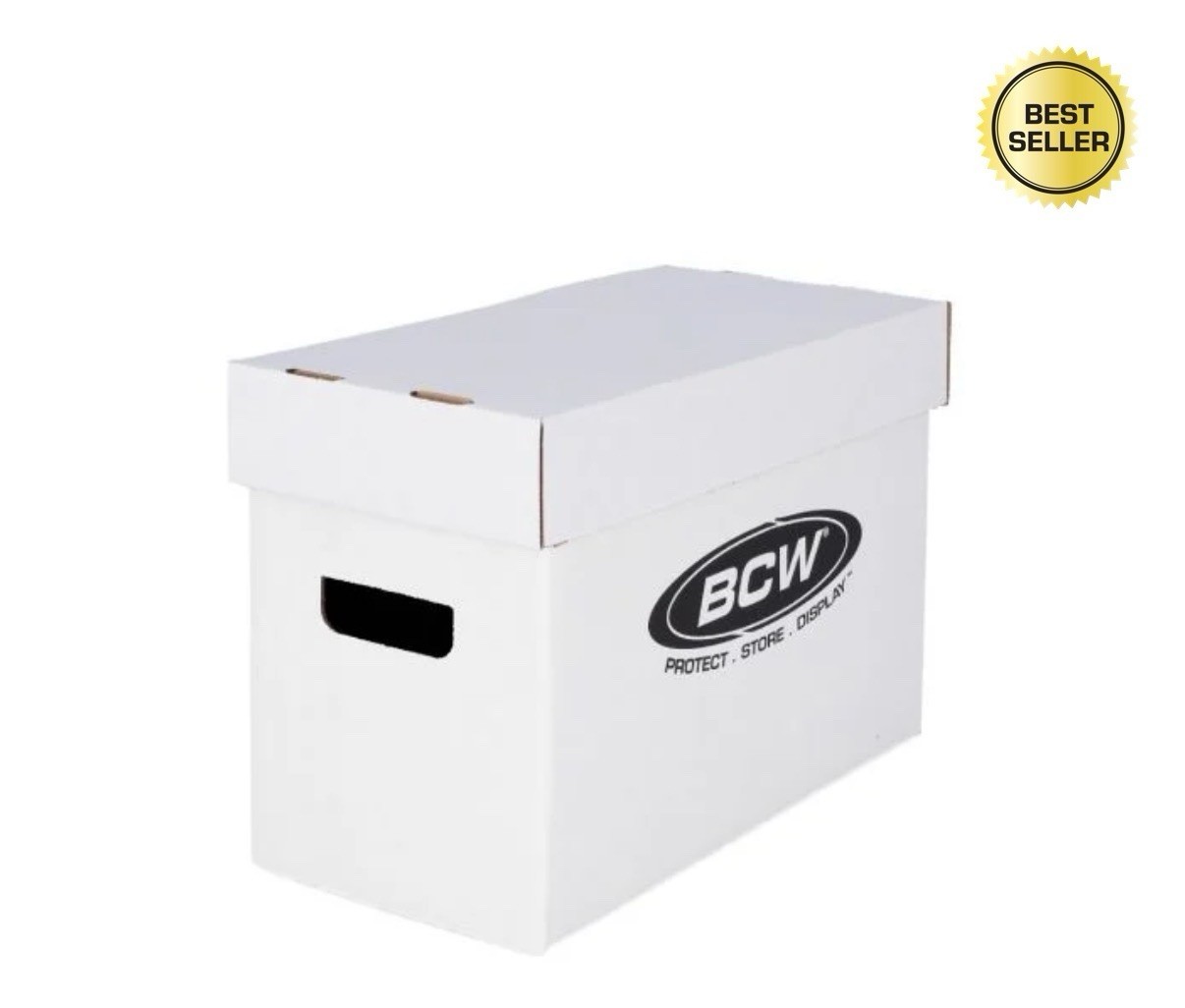 5 BCW Short Comic Book Storage Boxes Holds 150 175 Stackable Archival Cardboard