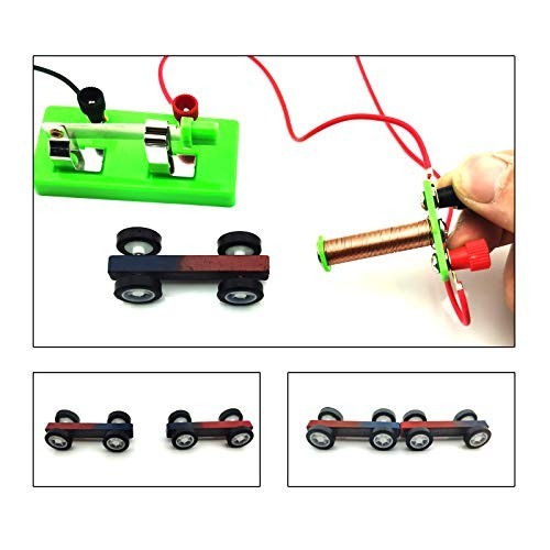 DIY Physics Experiment Kit - Electromagnet & Basic Electricity Circuit Model for