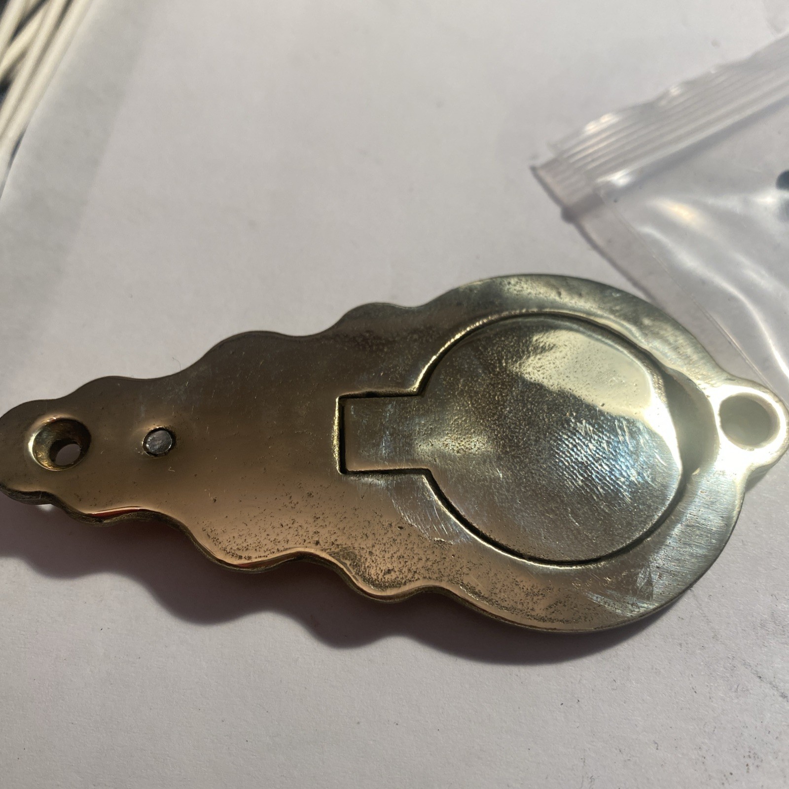 CVA Hawken Sidelock Muzzleloader Rifle Brass Patchbox With Screws