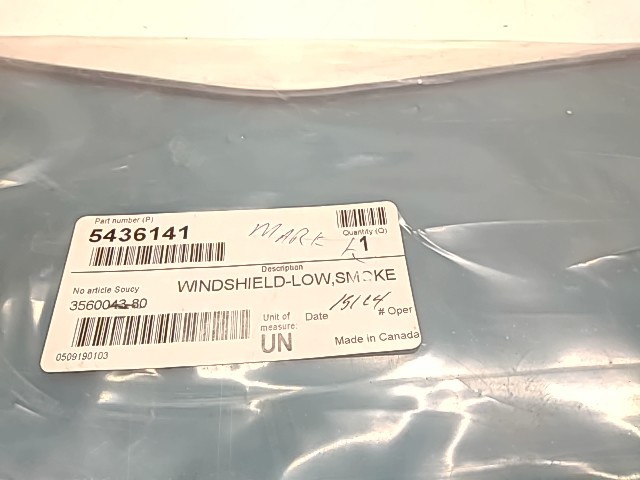 Windshield, Low, Smoke - 2000 Polaris NOS