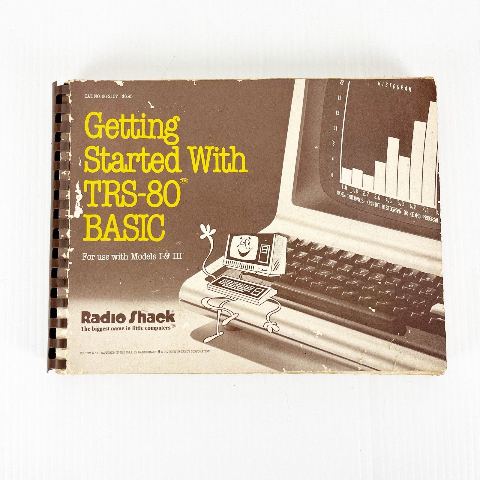 Vintage Radioshack Getting Started with TRS-80 Basic for Models 1 & 3 Book