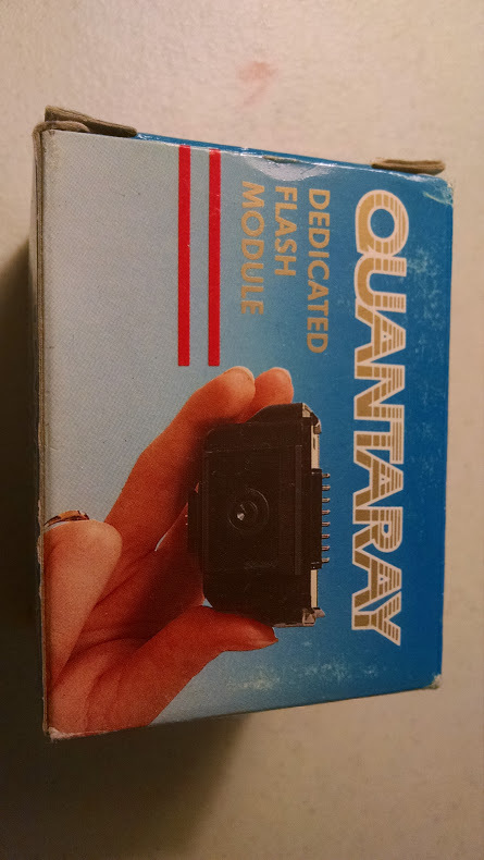 New Quantaray Dedicated Flash Module QDA-C for Canon (manual focus)