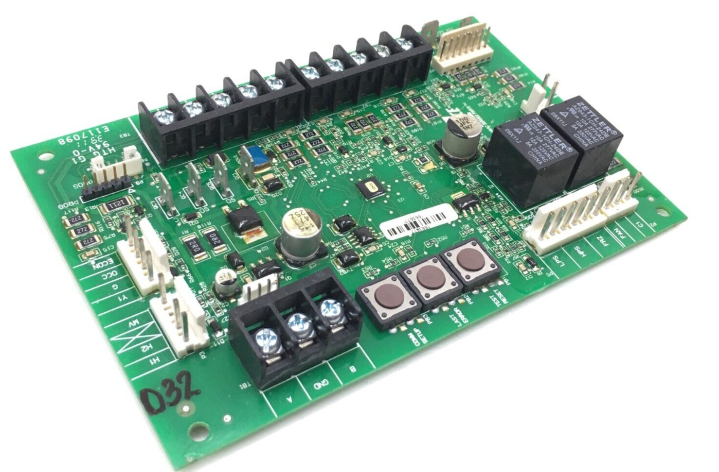 Source 1 York 1663677 Control Circuit Board  663677 used #D32