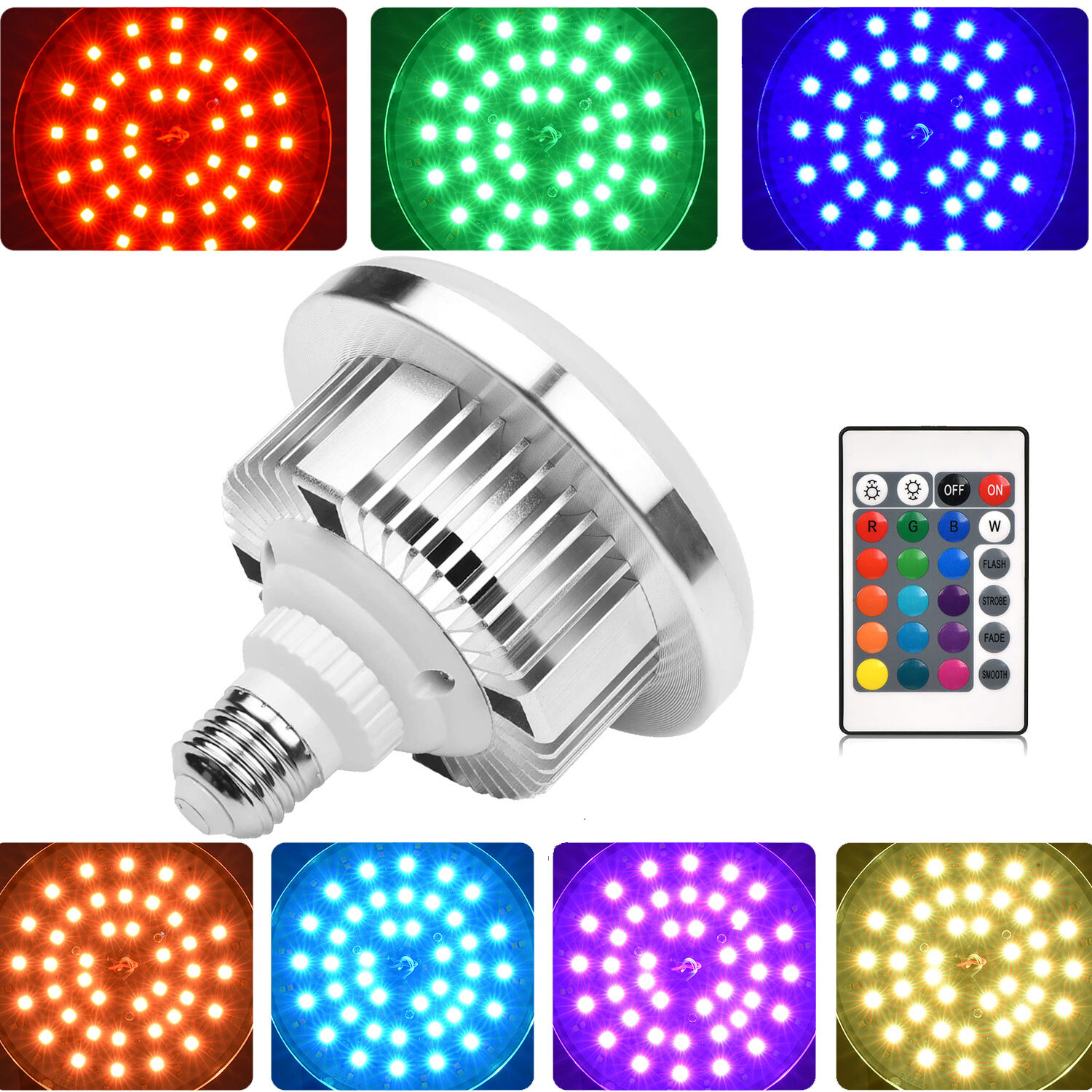 LED Softbox Lighting Kit 20'' x28'' RGB Softbox Kit 2x 150W 3200-6000K Led Bulb