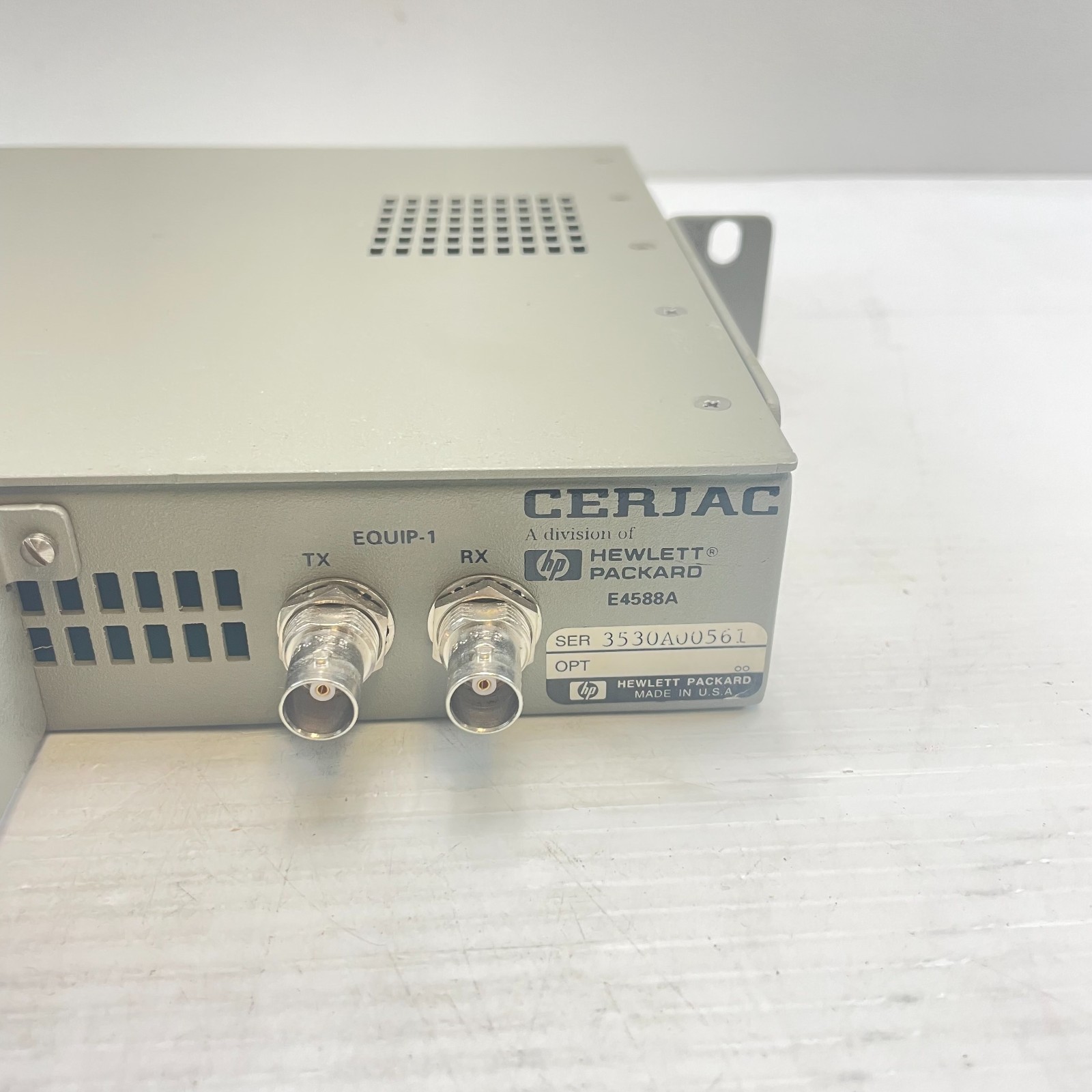 HP E4588A 3530A00561 Cerjac division interface unit 1A 48VDC