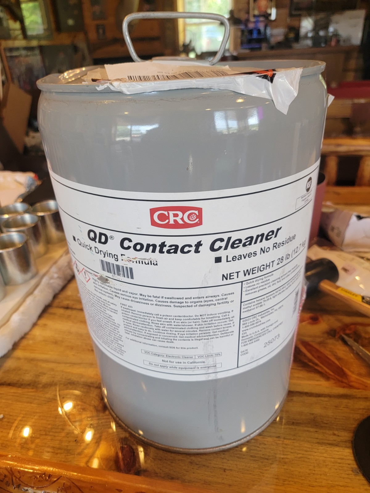 CRC 03131 Contact Cleaner,Bucket,QD,5 gal 5YK64. GB