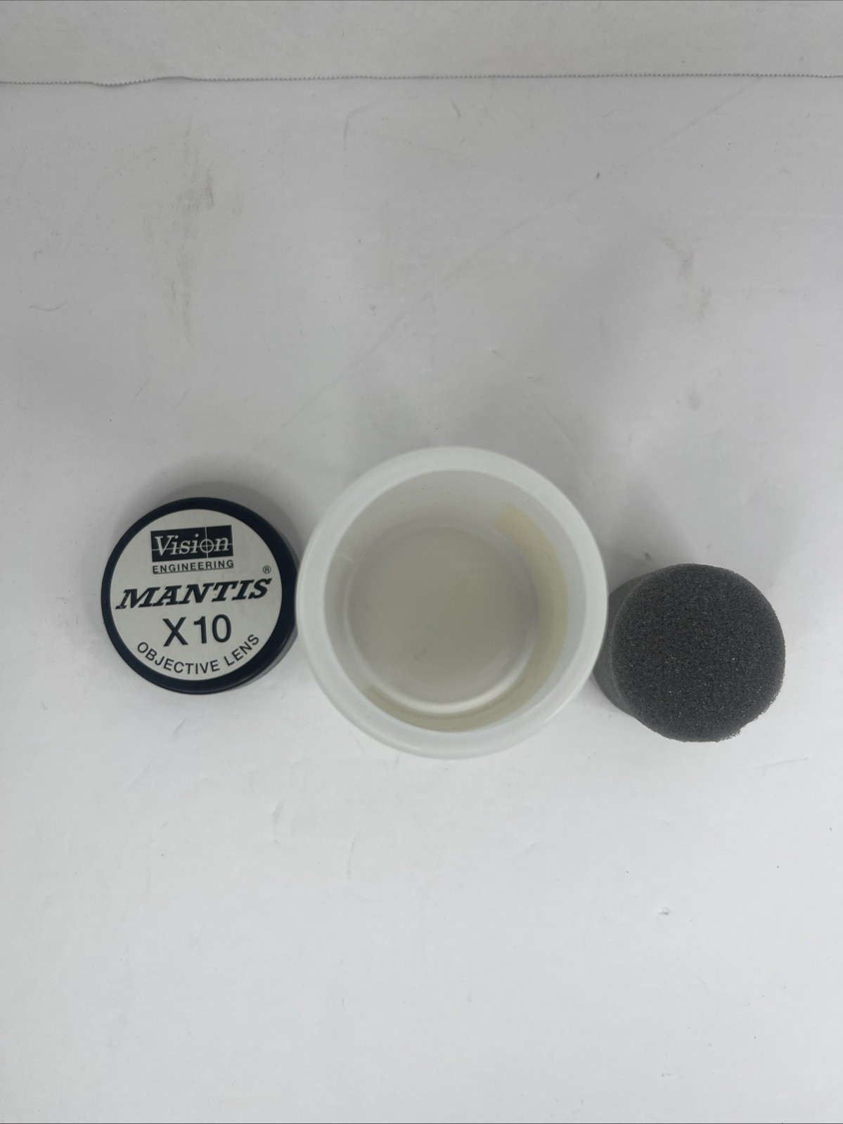 Vision Engineering Mantis X10 Objective Lens CONTAINER ONLY With Foam Insert