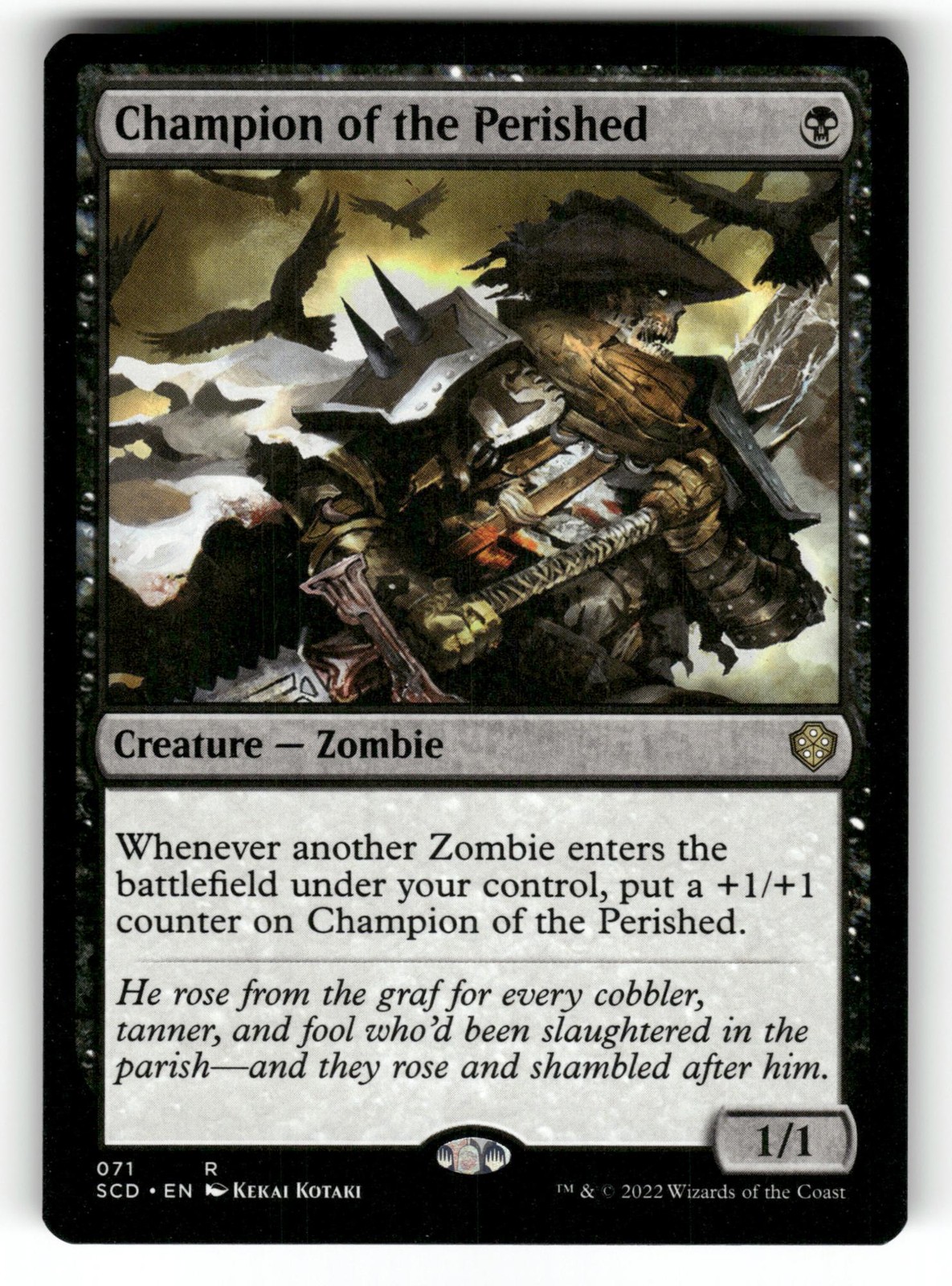 Champion of the Perished NM Starter Commander Decks 71 MTG Regular Rare