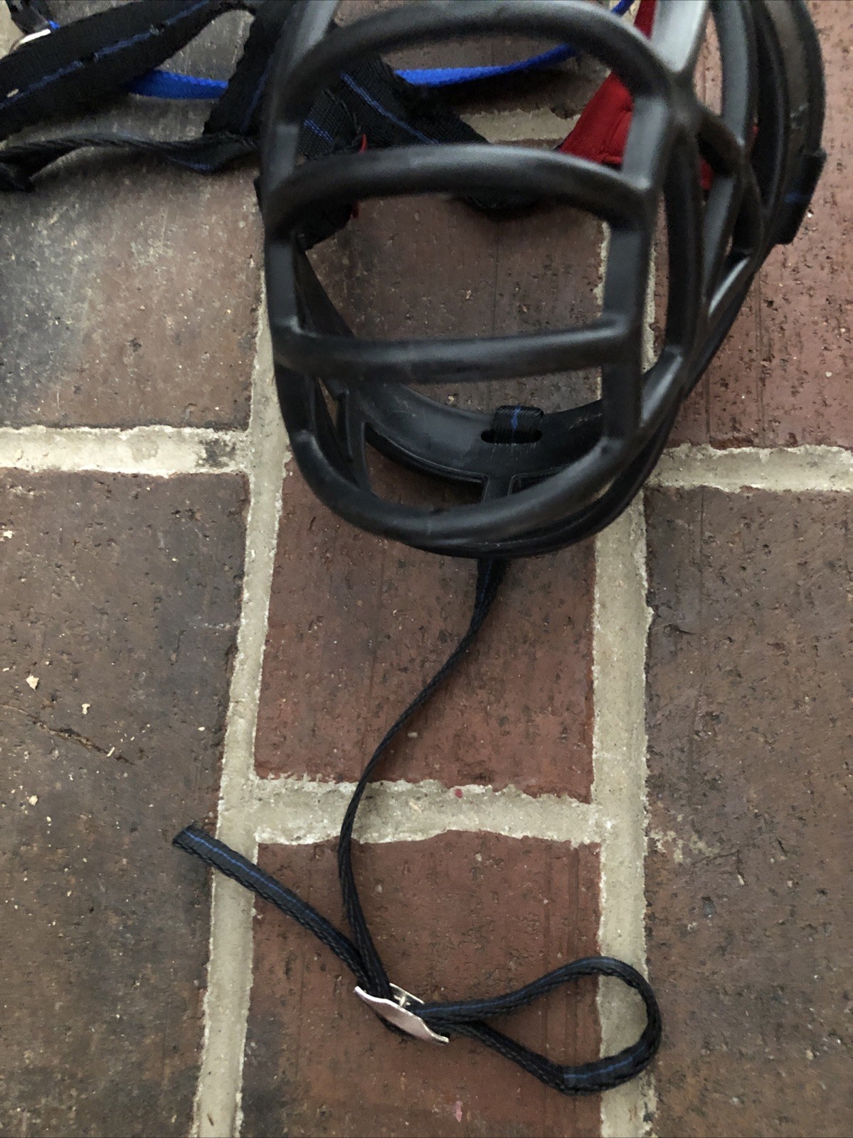 Dog Muzzle Large Size 5 Black 5” Long 16.5 Circumstance 2 Adjustable Straps