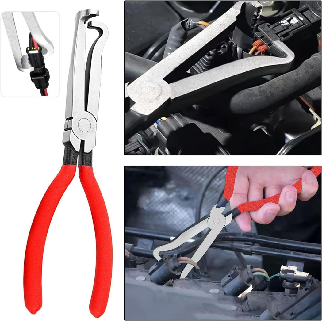 Electrical Disconnect Pliers Connector Separator Terminal Plug Removal Tool Kit