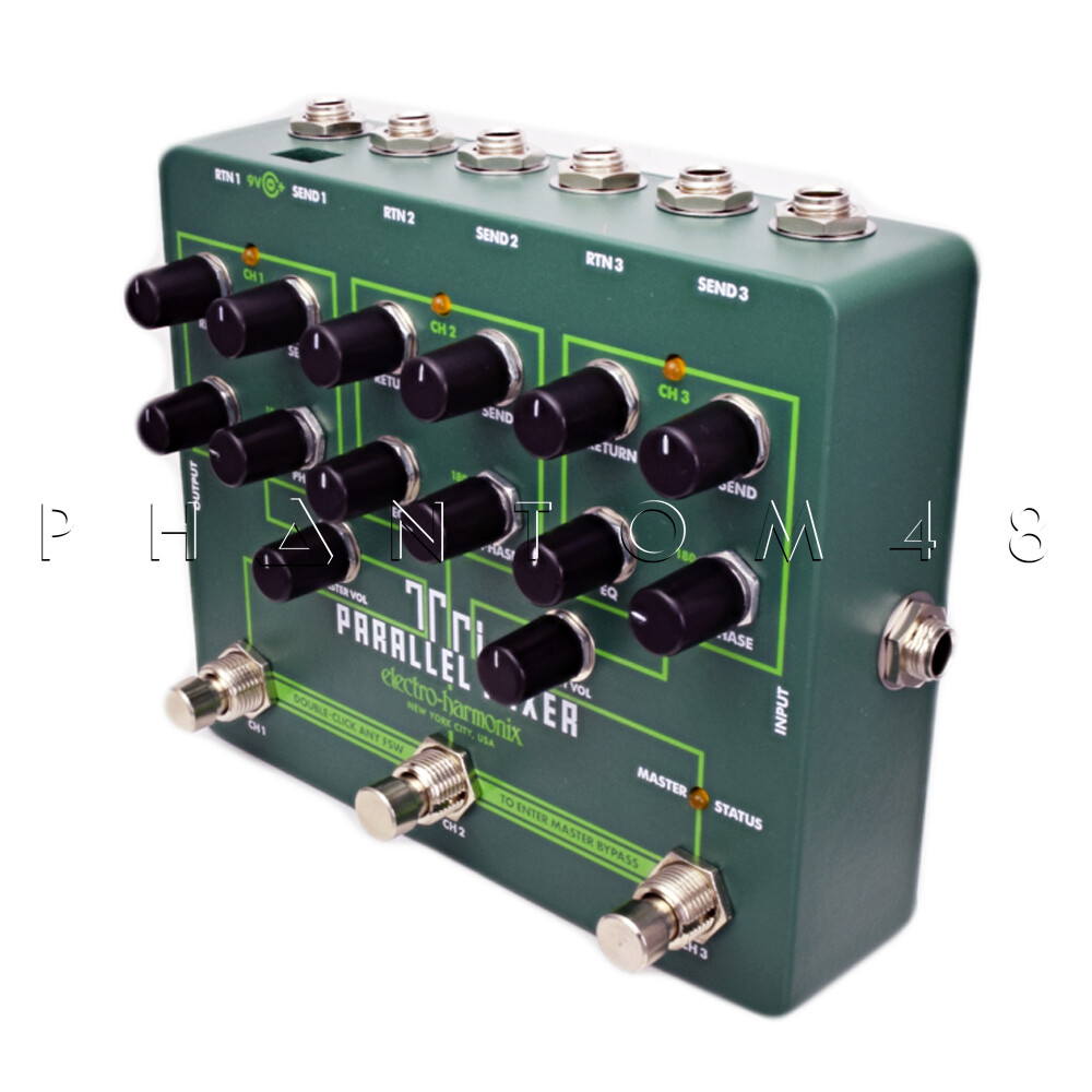 Electro-Harmonix - Tri Parallel Mixer - Effects Loop Mixer/Switcher Pedal