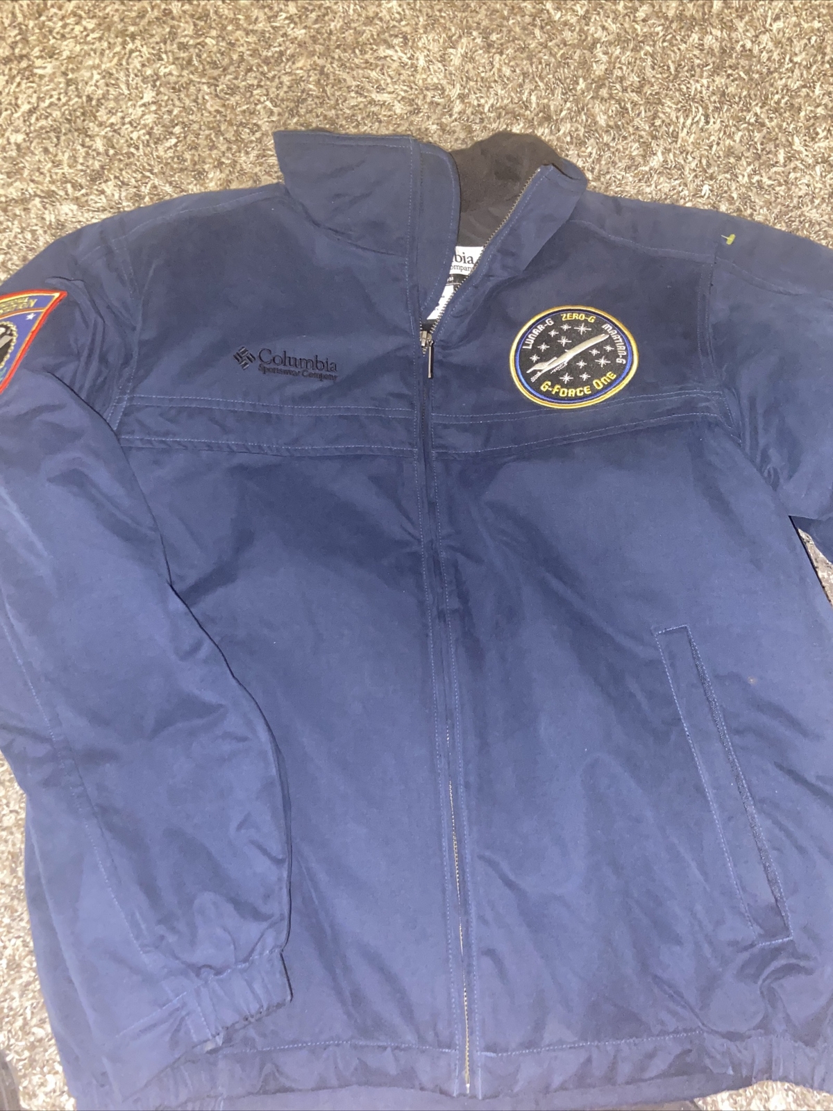 INTERNATIONAL SPACE STATION Crew Columbia Heavy Duty Coat Jacket ISS