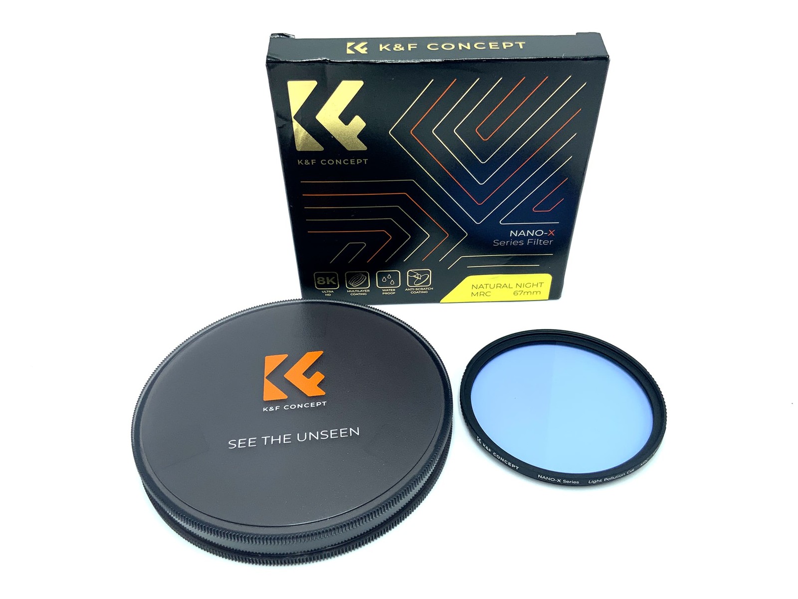 EasyBuy K&F Concept Light Pollution Cut Nano-X MRC Natural Night 67mm Filter