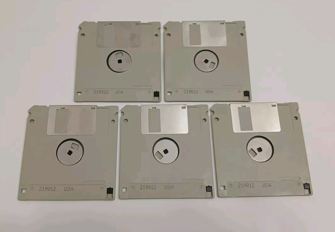 Microsoft Excel For Windows Version 4.0 1985-1992 Floppy Install - (5 Disks)