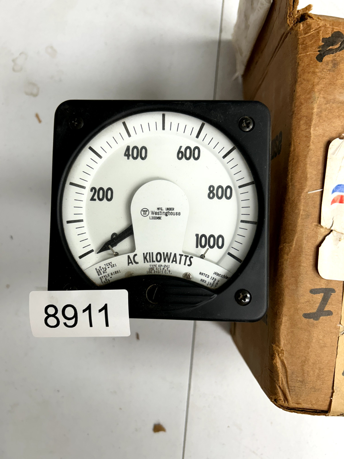Westinghouse KP-241 Megameter Watt
