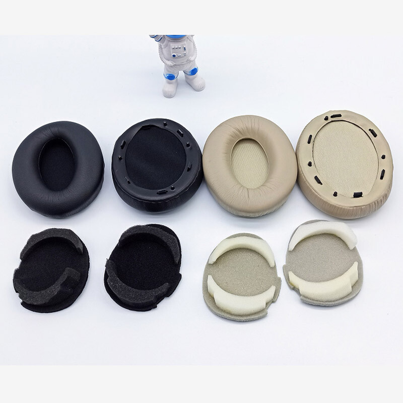 2PCS Replacement Ear Pads Cushion Cover For Sony WH-1000XM3/WH-1000XM4 Headsets