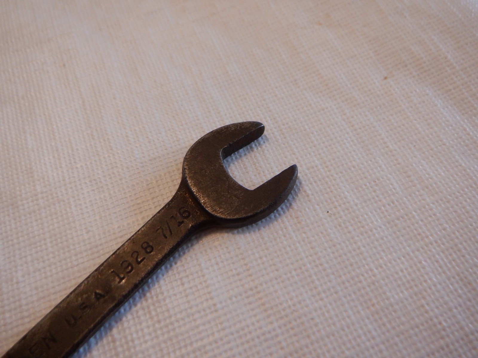 Walden 1928 7/16" Open End Wrench