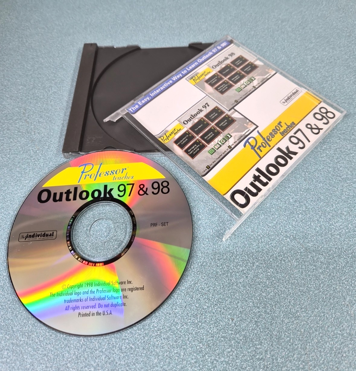 Microsoft Office 97 Pro Netscape Running Windows 98 CD Professor Teaches Lot