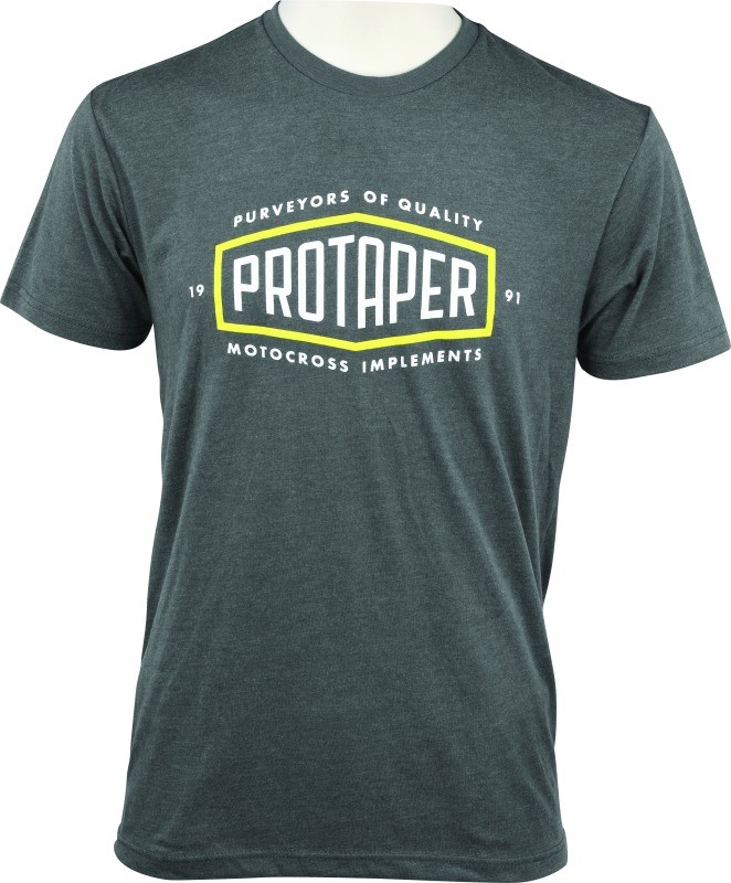 ProTaper Dark Grey Logo Tee Large 802234
