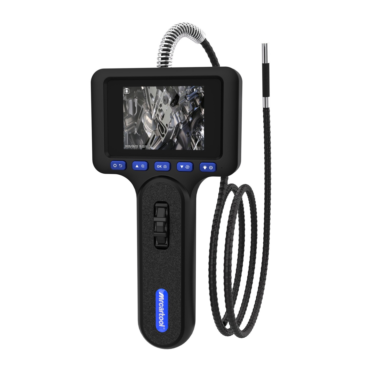 Endoscope Camera 2-Way 210°  Inspection Borescope Inspection Camera 6.25mm Lens