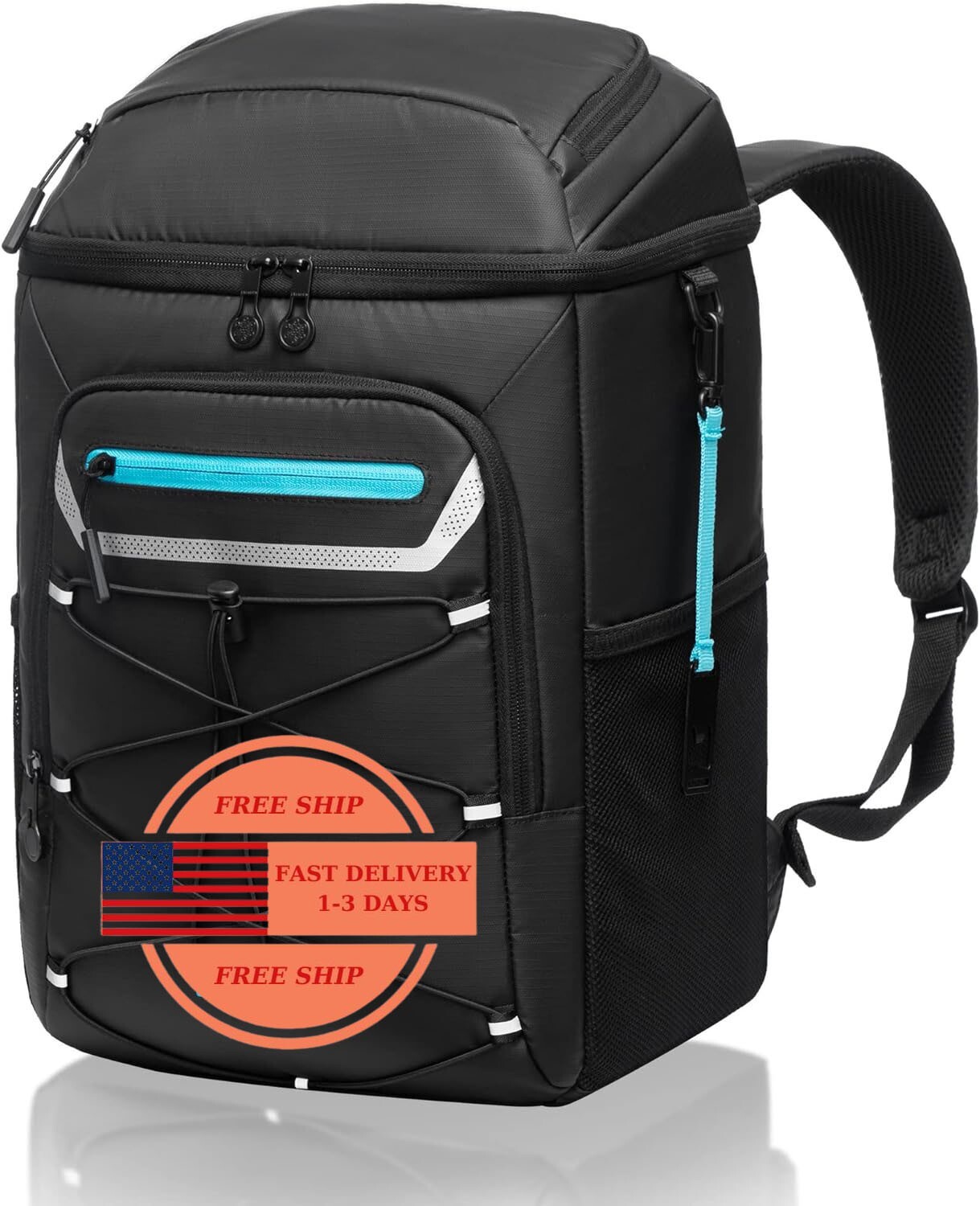 Mochila térmica a prueba de fugas con capacidad para 30/36 latas, bolsa térmica