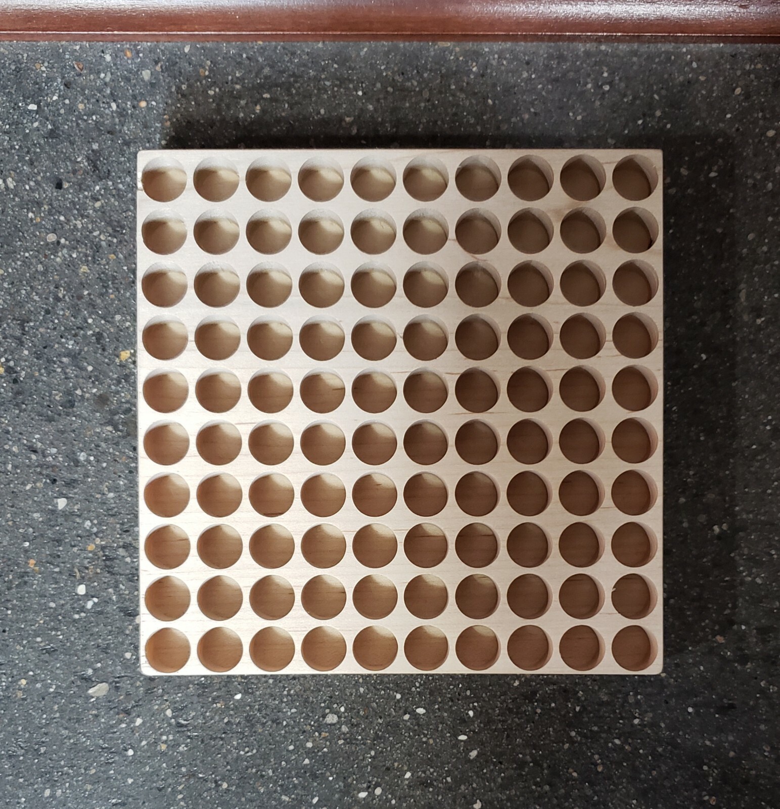 6.5 GRENDEL RELOADING TRAY-CNC CUT HARDWOOD HICKORY