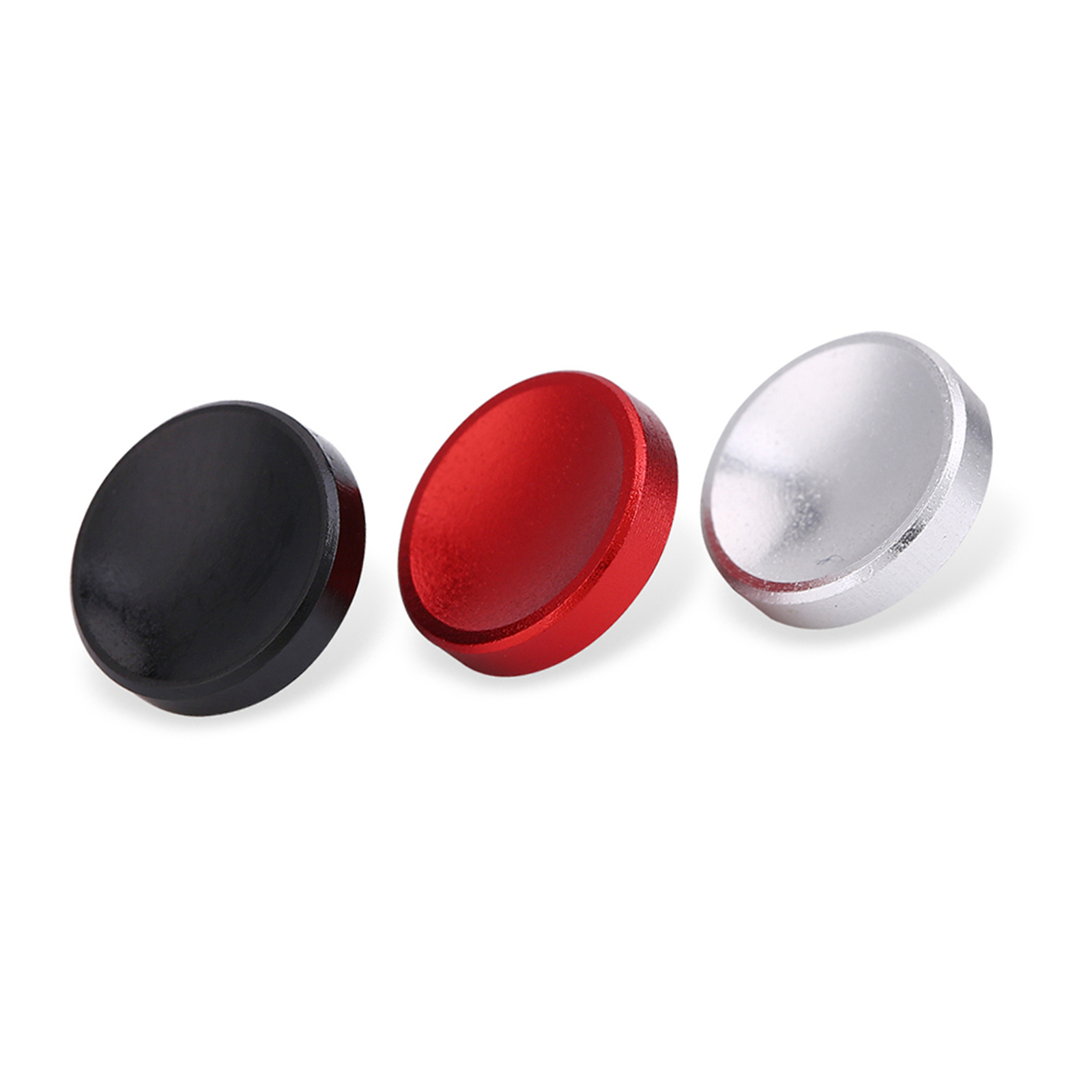 3pcs Universal Aluminium Alloy Camera Shutter Release Buttons With Concave S HBA