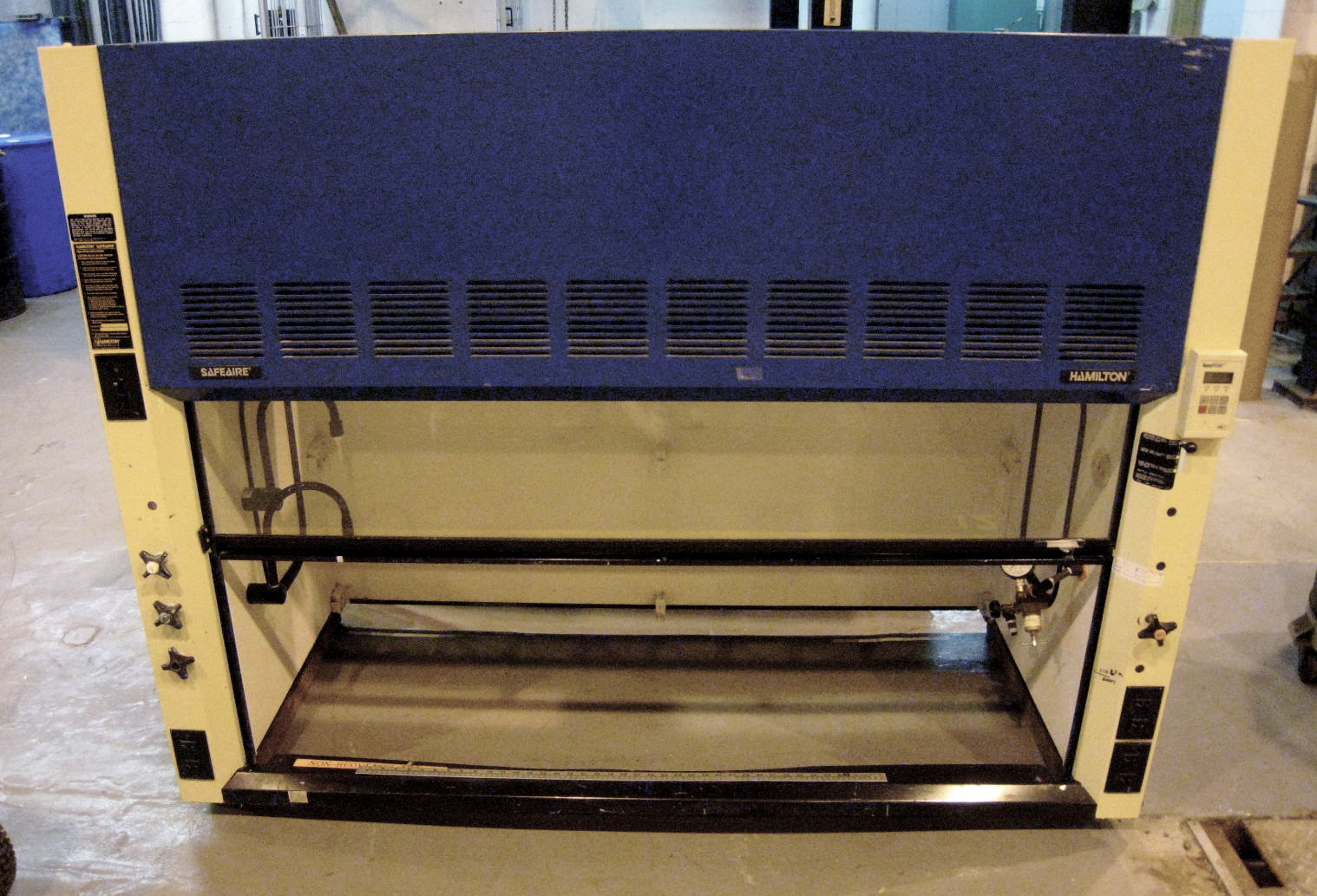 Fume Hood - Fisher Hamilton Safeair with Base Cabinets