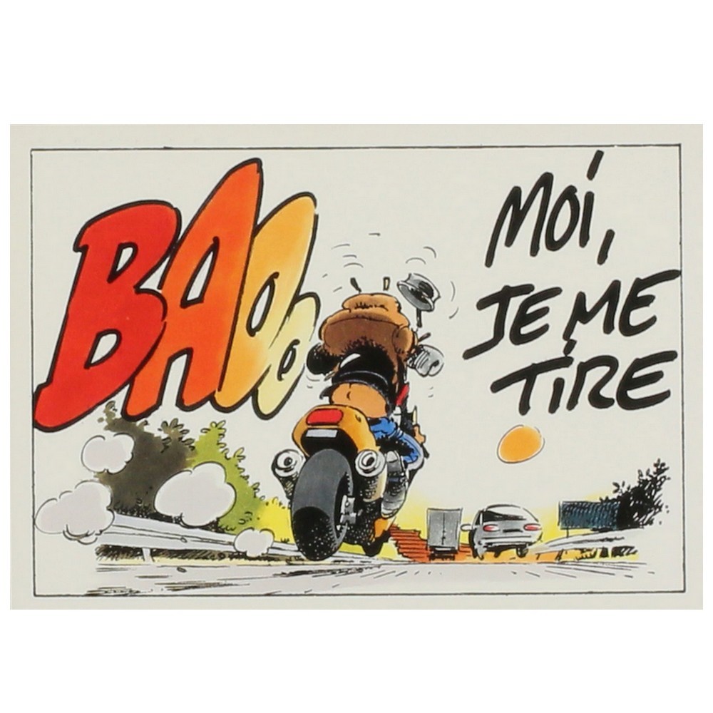 Bar2 Fane Joe Bar Team Postcard, I'm Shooting Myself! 1996 (10x15cm)