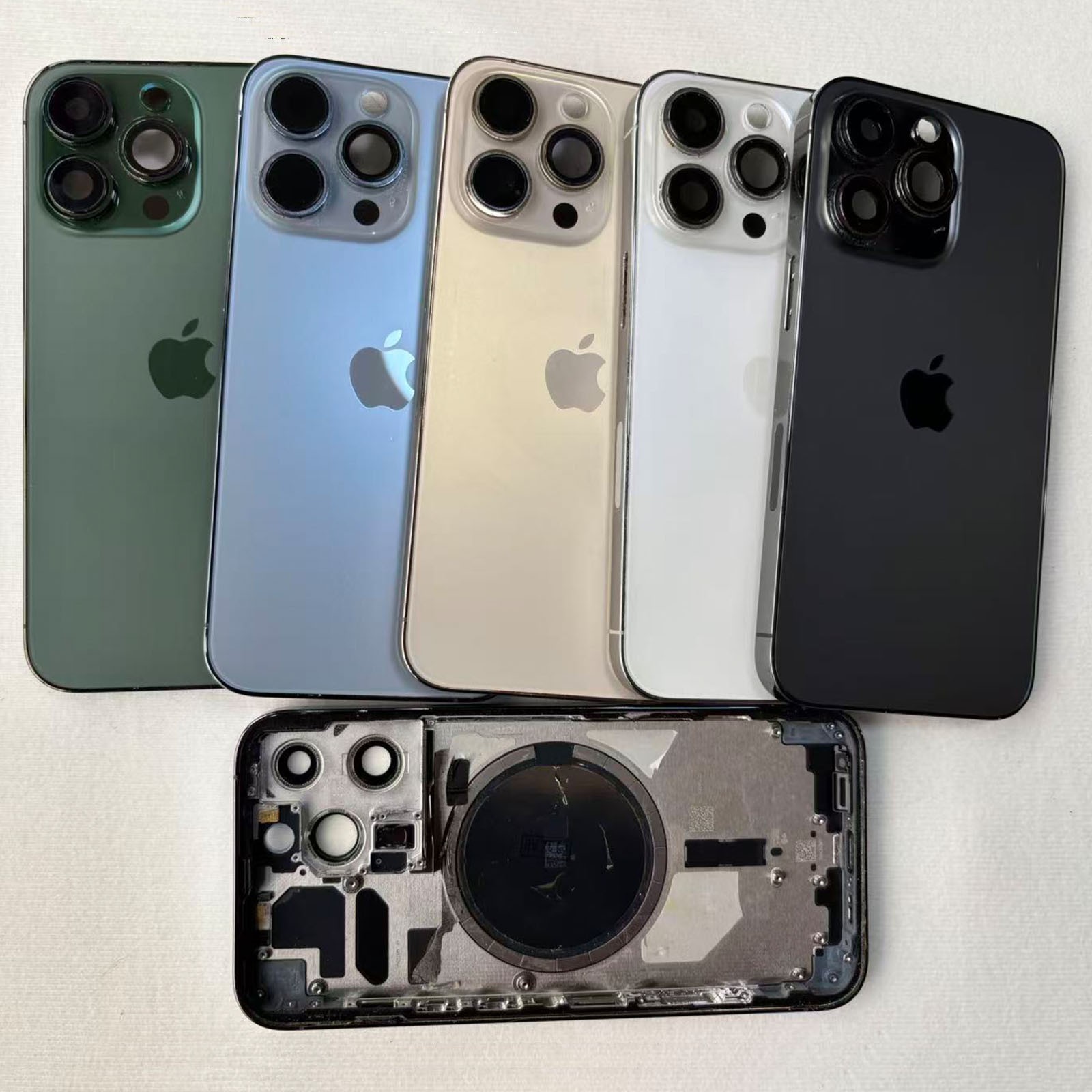 Original Pulled iPhone 13 Pro Max Rear Housing Assembly OEM Grade A Replacement