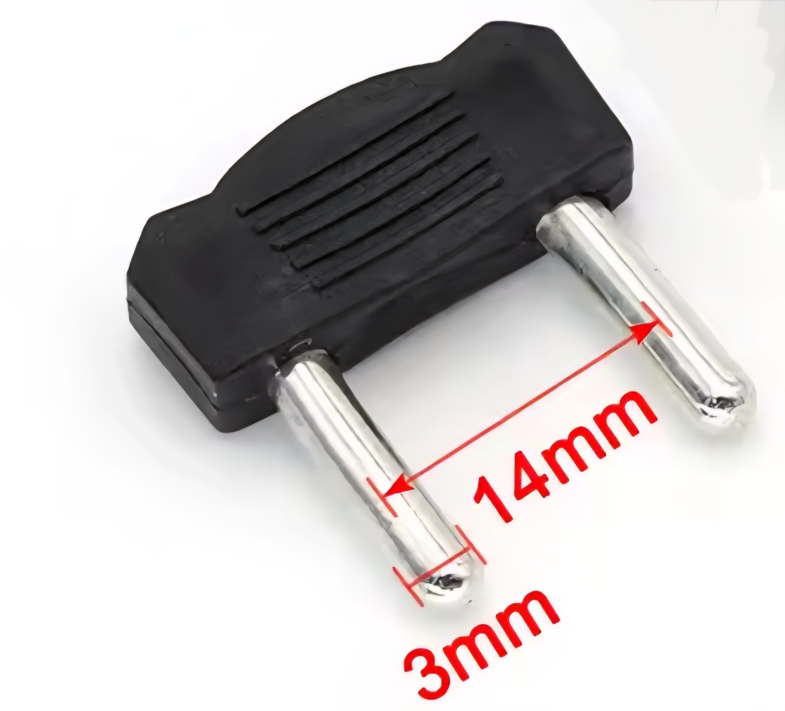 1 set (pair) 3mm Short Circuit Connector(Jumpers)RCA Audio and Video 14 mm