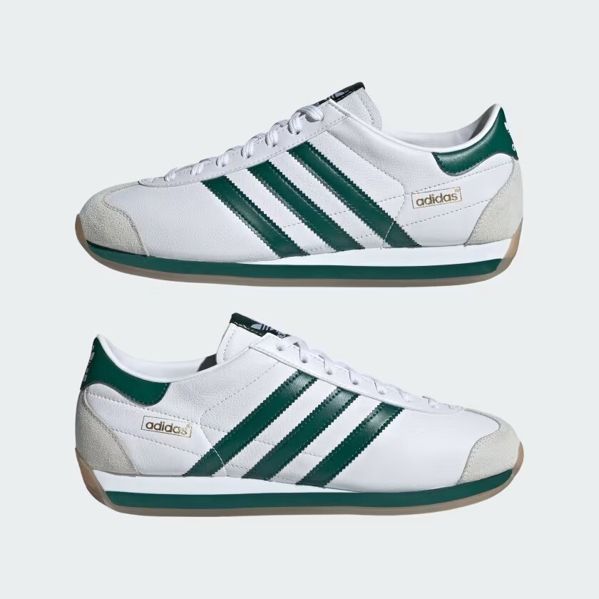 New adidas Originals COUNTRY JAPAN IE4042 Footwear White College Green White