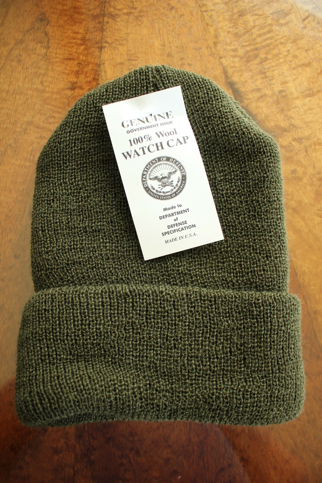 USMC MARINES COLD FOUL WEATHER COMBAT NWU BDU KNIT OD OLIVE DRAB GREEN WATCH CAP