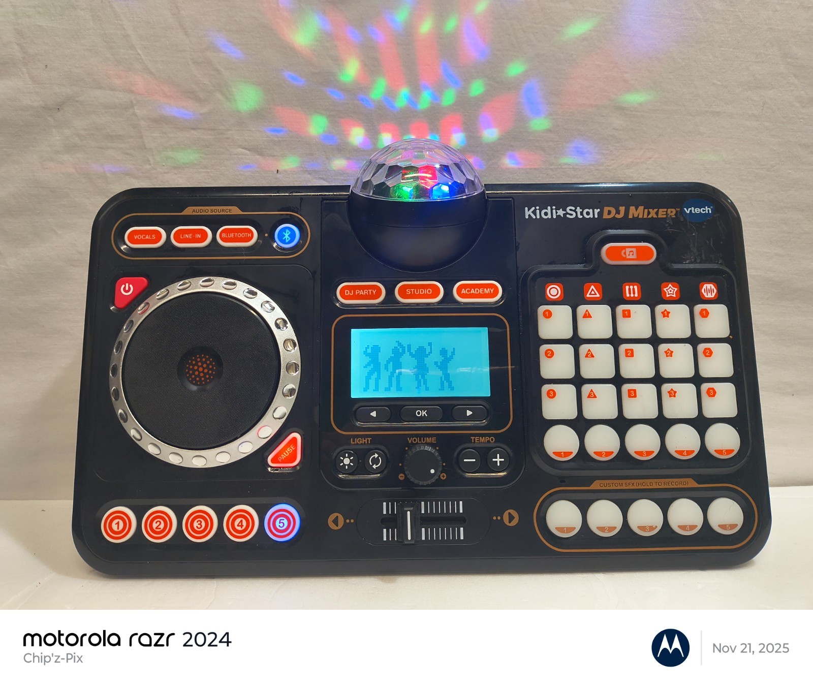 VTech Kidi☆Star DJ Mixer Bluetooth - Tested- In Great Working Condition