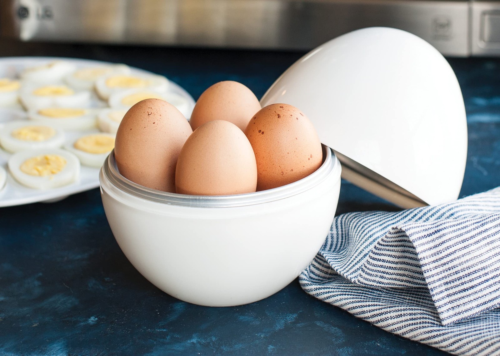 Nordic Ware Microwave Egg Boiler 4 Capacity, White