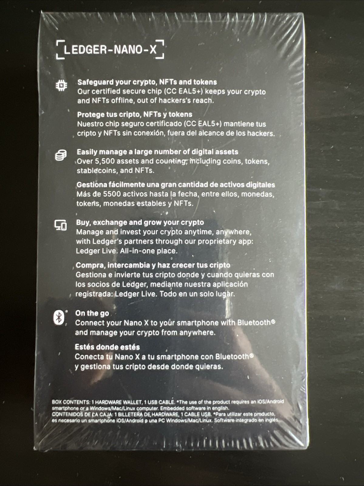 Ledger Nano X Crypto Hardware Wallet