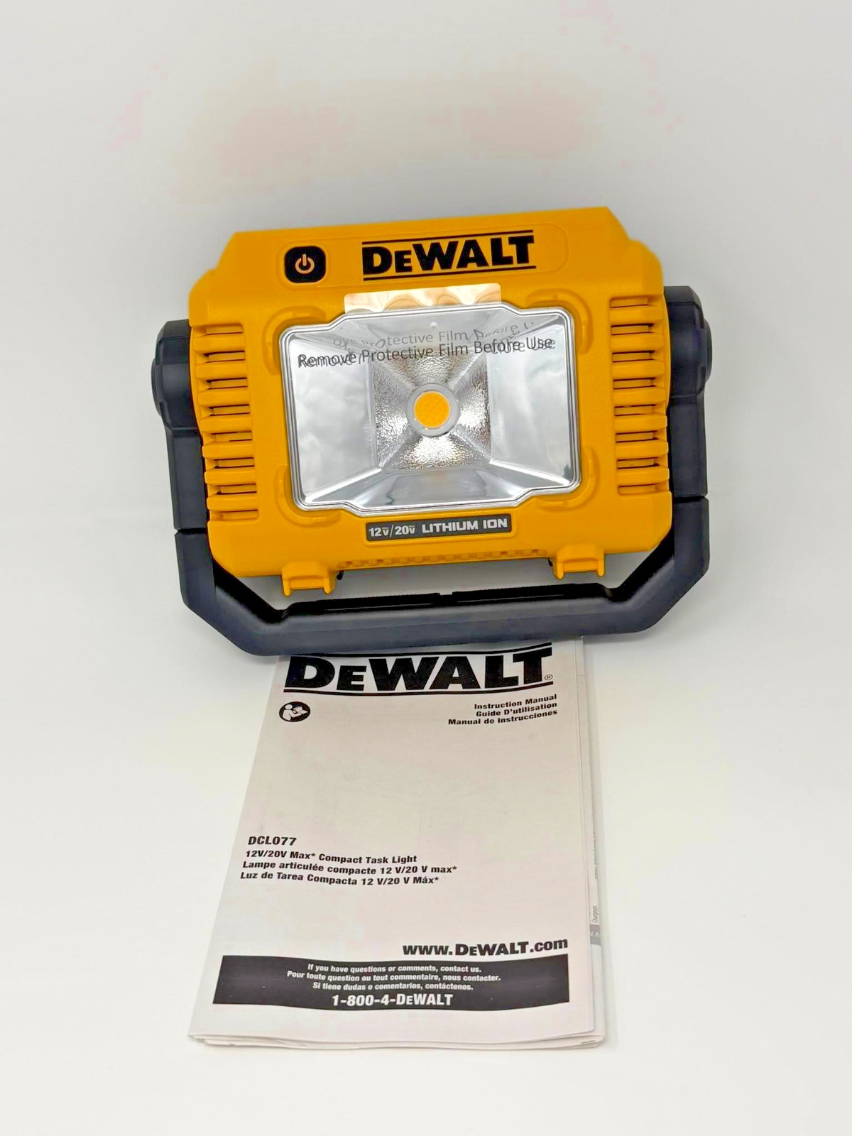 DeWalt DCL077B 12v - 20v Max Compact Cordless Task Light (Tool Only)