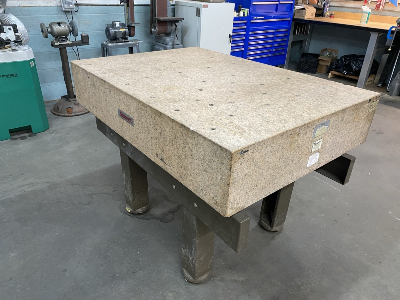 Starrett Pink Granite Surface Plate Grade AA-Laboratory