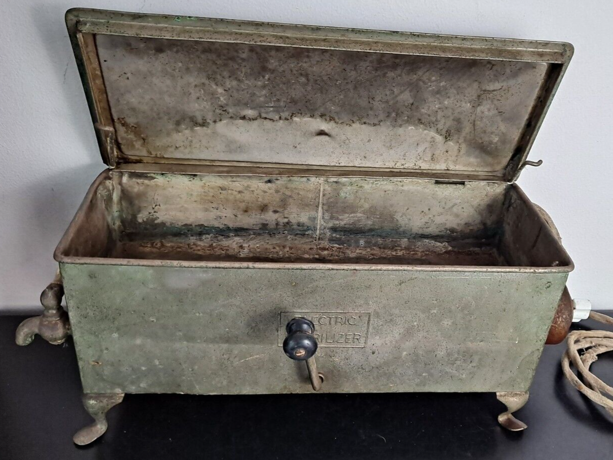 Antique Electric Medical Sterilizer for Surgery Instruments, etc.