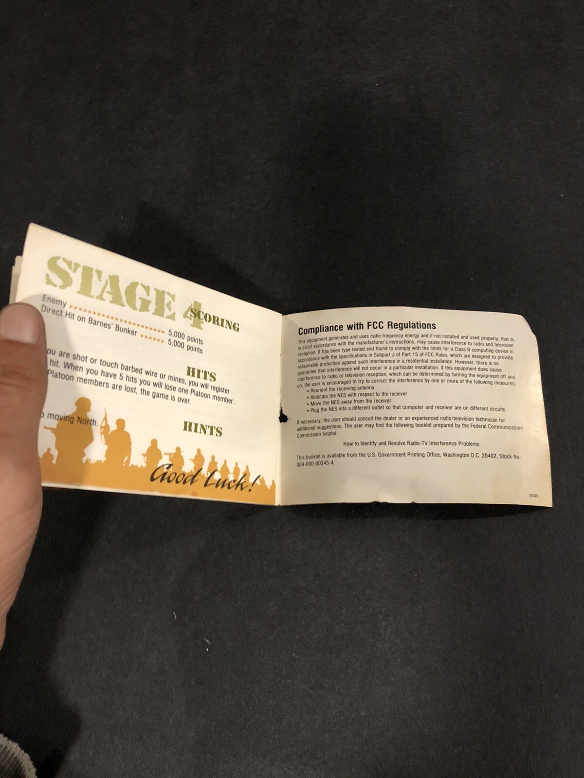 platoon nes manual